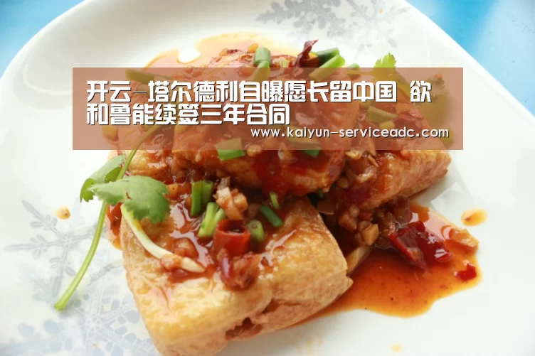 开云-塔尔德利自曝愿长留中国 欲和鲁能续签三年合同(图3) 开云